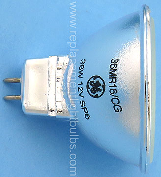 GE Q36MR16/CCG/SP6° 36MR16/CG 36W 12V SP6 Spot Light Bulb Replacement Lamp
