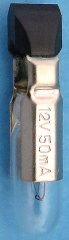 T46-12050 T-4.6 12V 50mA 12V50mA TeleSlide Number 4.6 TS4.6 Indicator Light Bulb