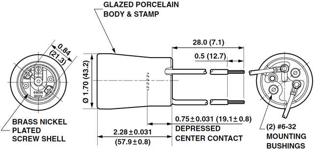 Leviton 70051 Socket Graphic