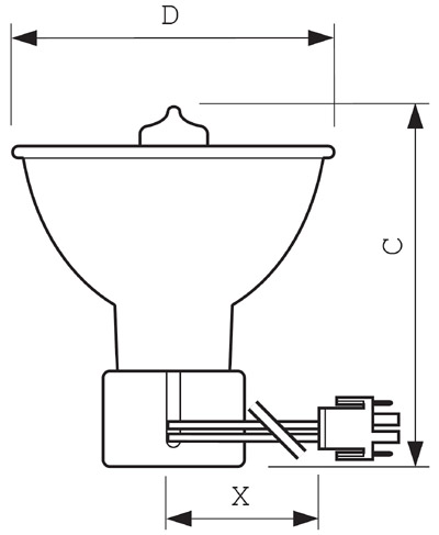 Philips CDM-SA/R 150W/942 UNP Graphic