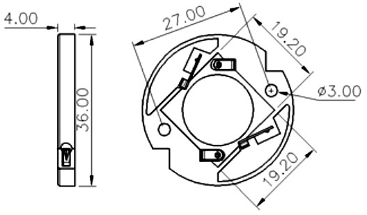 Graphic for Golo GL-E1919 LED Holder