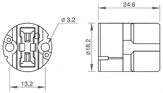 K540L G9 Lamp Socket Graph