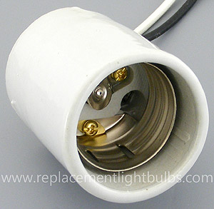 Golo GE-6041-12P 1500W 5kV 600V E39 Mogul Screw Lamp Socket