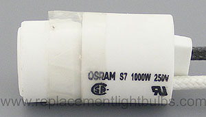 Osram S7 1000W 250V E11 Mini-Can Lamp Socket