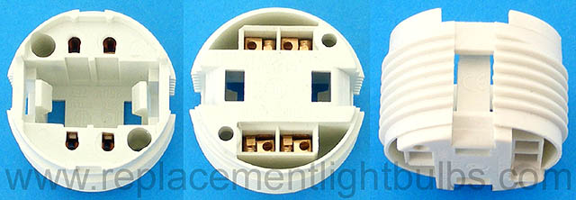 SC-228 G24q-1 G24q-2 G24q-3 4-Pin Fluorescent Lamp Socket