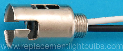 SCB-30-2 2 Wire BA15s Single Contact Bayonet Lamp Socket