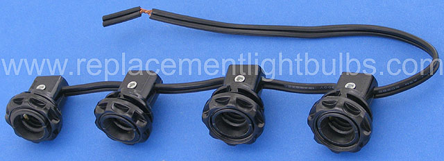 TC-166 E12 Candelabra Screw 125V 75W String Lamp Socket