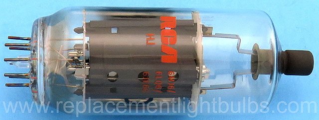 RCA 6MJ6/6LQ6/6JE6C 9-Pin Amplifer Vacuum Tube