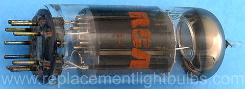 RCA 8LC8 9-Pin High-Mu Triode Sharp-Cutoff Pentodes Electron Tube